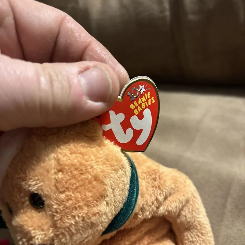 Ty Beanie Baby Holiday Teddy 2003 – 8.5” – NEW MWMTs – Retired